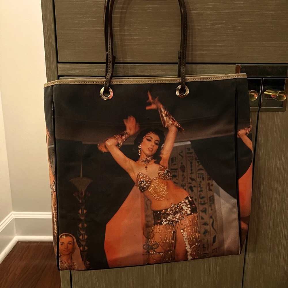 Anya Hindmarch Tote (belly dancer).